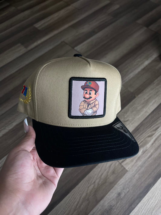 Gorra Mario café